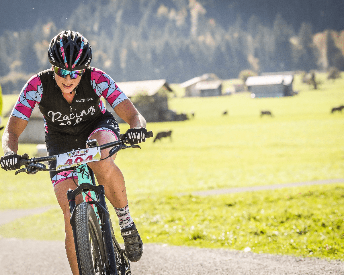 Lisa, Triathletin beim laufen